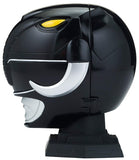 Bandai Mighty Morphin Power Rangers Legacy Black Ranger 1:4 Scale Helmet Replica