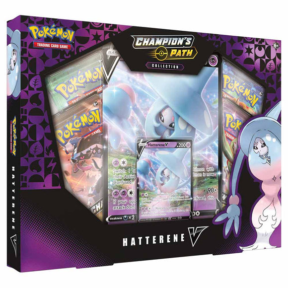 POKÉMON TCG Champion's Path Collection- Hatterene V Box
