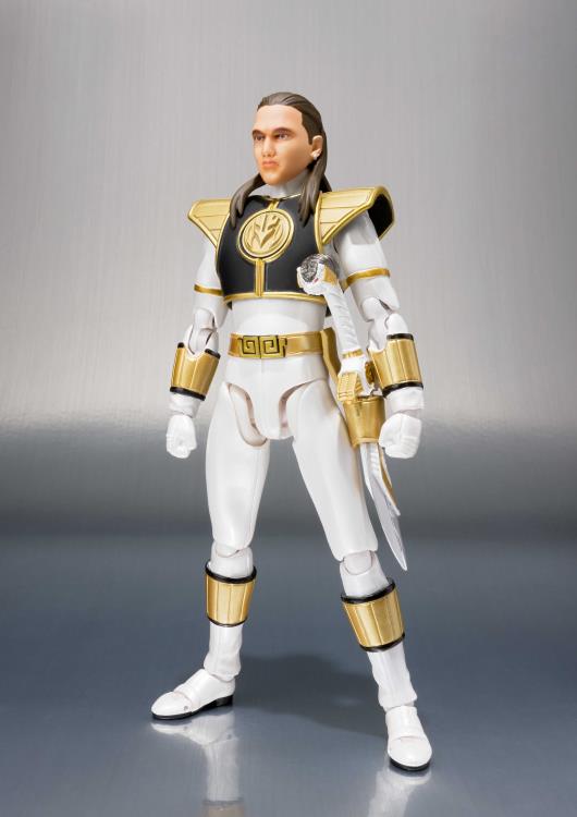 Bandai Tamashii Nations Power Rangers S.H. Figuarts - White Ranger (Tommy Head Sculpt)