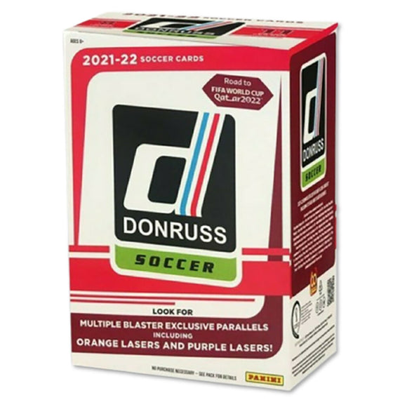 Panini Soccer 2020-21 Donruss Road to Qatar Blaster Box