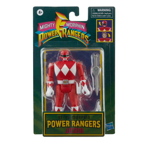 Hasbro Mighty Morphin Power Rangers Retro-Morphin Red Ranger Jason