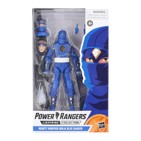 Hasbro Power Rangers Lightning Collection Mighty Morphin Ninja Blue Ranger