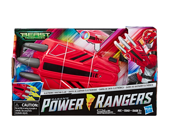 Hasbro Power Rangers Beast Morphers Electronic Cheetah Claw