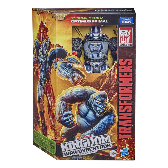 Transformers Generations War for Cybertron: Kingdom Voyager WFC-K8 Optimus Primal