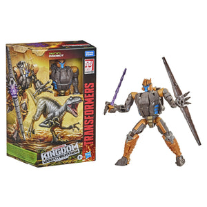 Hasbro Transformers Generations War for Cybertron: Kingdom Voyager WFC-K18 Dinobot