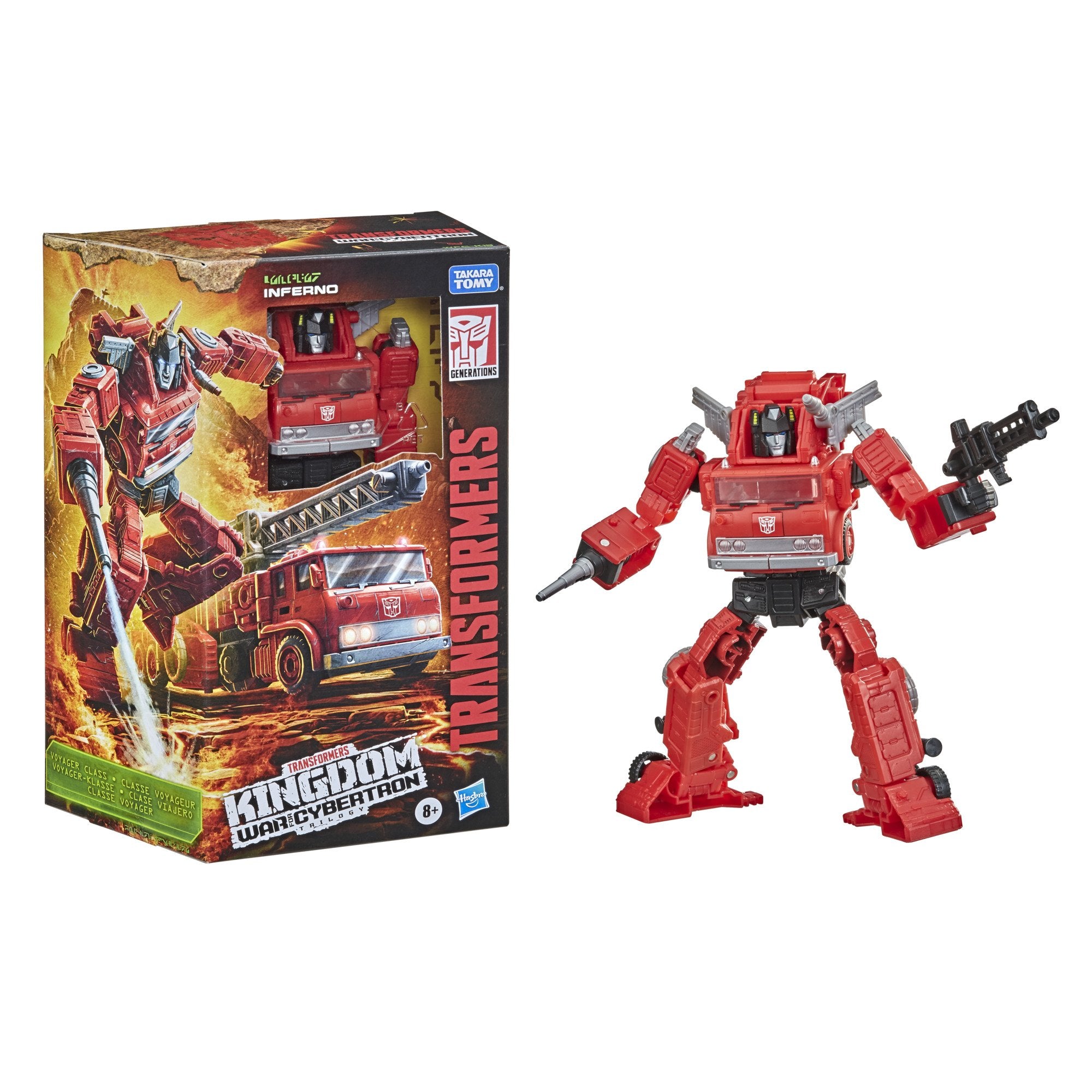 Transformers War for Cybertron Kingdom WFC-K19 Inferno - Voyager Transformers War for Cybertron Kingdom WFC-K19 Inferno - Voyager