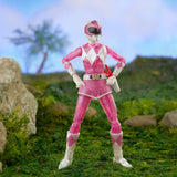 Hasbro Power Rangers Lightning Collection Mighty Morphin Metallic Armor Pink Ranger - BOX DAMAGED