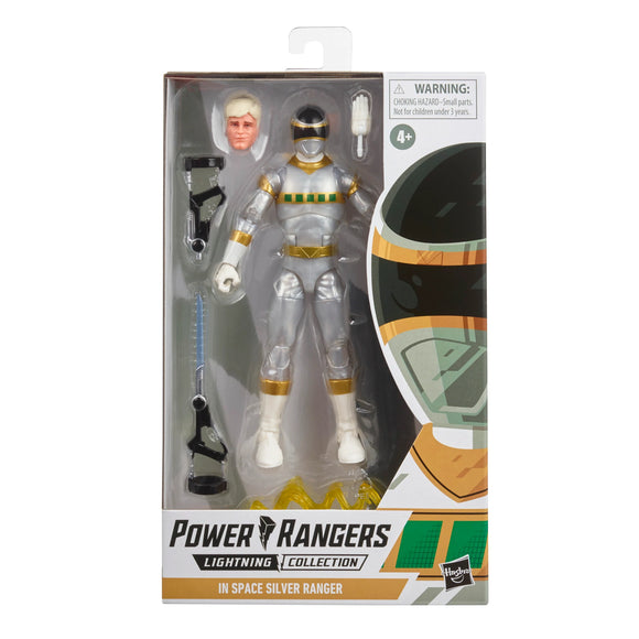 Hasbro Power Rangers Lightning Collection In Space Silver Ranger Angel Grove Toys Collectables