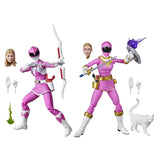 Hasbro Power Rangers Lightning Collection Mighty Morphin Pink Ranger and Zeo Pink Ranger