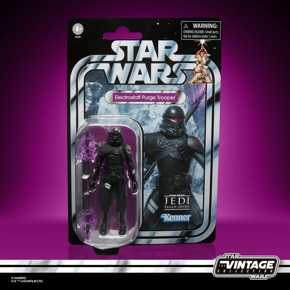 Hasbro Star Wars The Vintage Collection Gaming Greats Electrostaff Purge Trooper