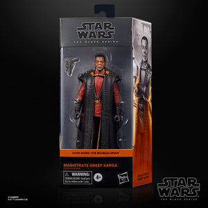 Hasbro Star Wars The Black Series Magistrate Greef Karga