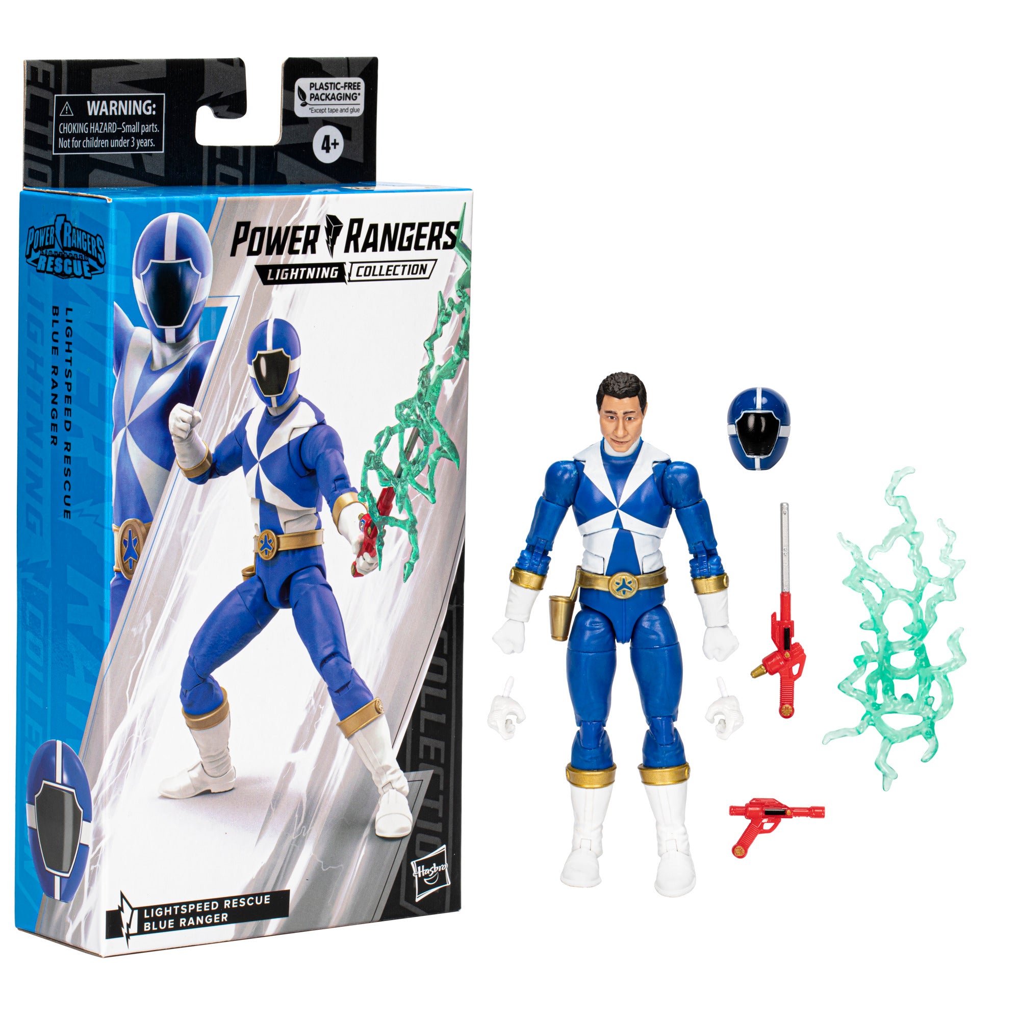 Hasbro Power Rangers Lightning Collection Lightspeed Rescue Blue