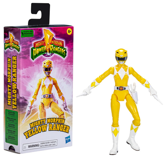 Hasbro Power Rangers Mighty Morphin Yellow Ranger