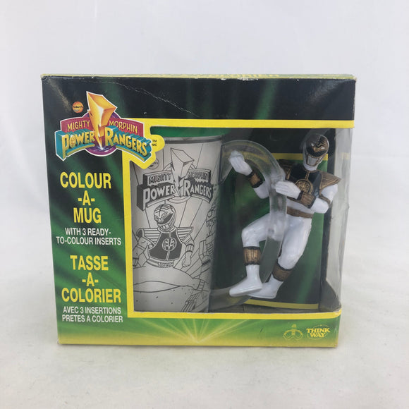 Thinkway Toys 1995 MMPR Colour-A-Mug