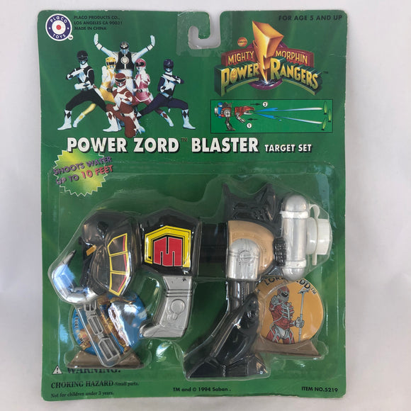 Placo Toys 1993 Mighty Morphin Power Rangers Black Power Zord Blaster Target Set