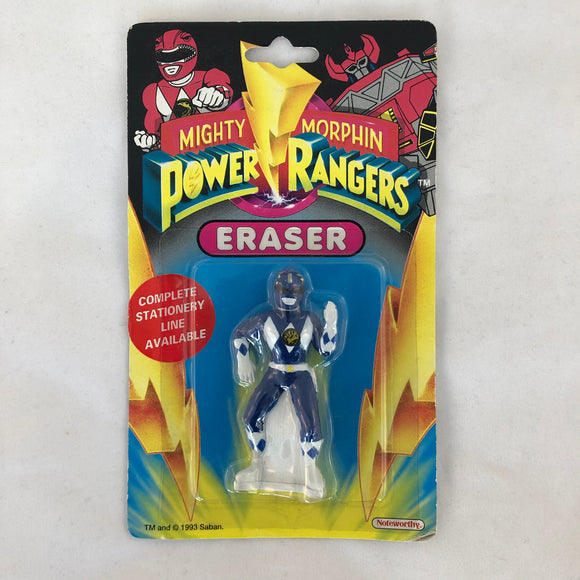 Noteworth 1993 Mighty Morphin Power Rangers Blue Ranger Eraser