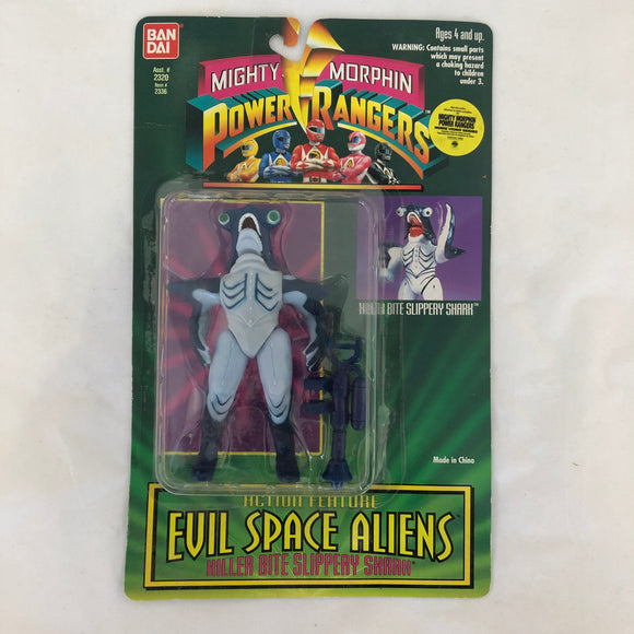 Bandai 1994 MMPR Killer Bite Slippery Shark