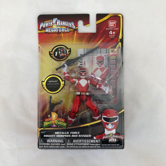 Bandai Power Rangers Metallic Force Mighty Morphin Red Ranger