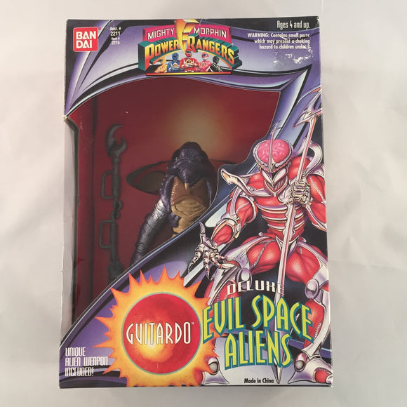 Bandai 1994 MMPR Deluxe Evil Space Aliens - Guitardo