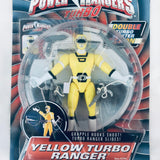 1997 Power Rangers Turbo Grapple Hooks Shoot! Turbo Ranger Slides! Yellow Turbo Ranger