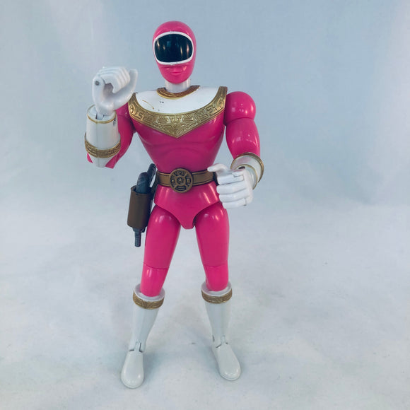 1995 Bandai 8 Inch Action Feature Zeo Pink Ranger