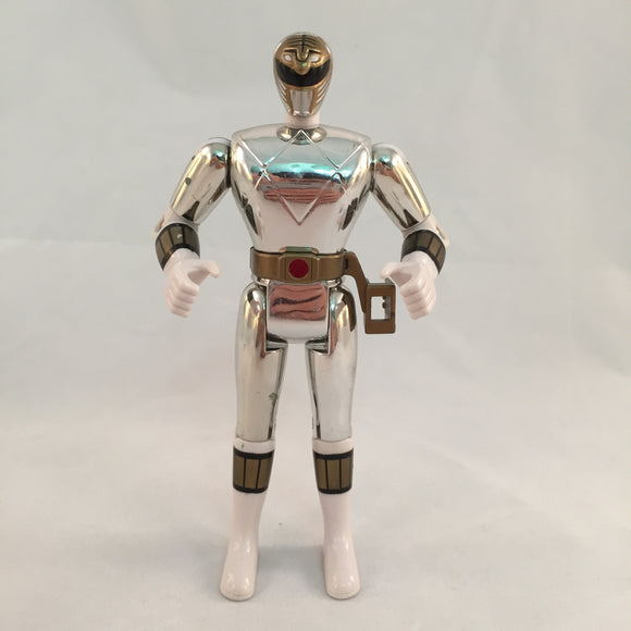 Bandai 1995 MMPR Movie 5.5 Inch White Ranger Figure