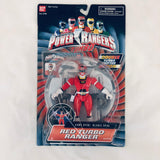 1997 Power Rangers Turbo Arms Open! Blades Spin! Red Turbo Ranger