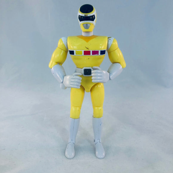 1998 Bandai Power Rangers In Space 8 Inch Yellow Ranger
