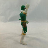 Bandai 1996 Power Rangers Zeo Hatchet Action Green Ranger – 5.5 inch