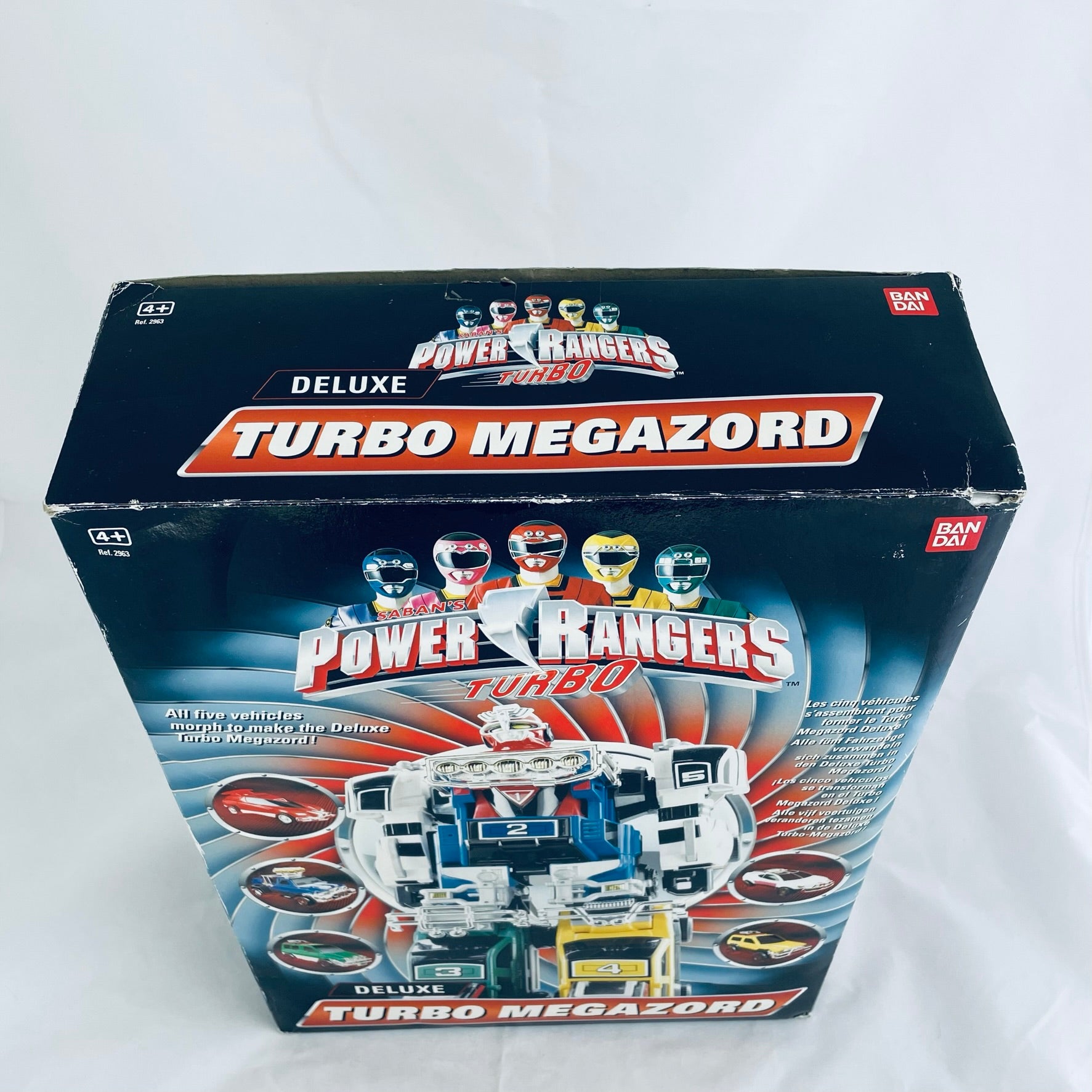 1997 Bandai Power Rangers Turbo Deluxe Turbo Megazord (Boxed