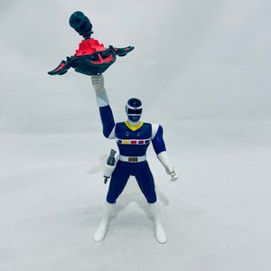1998 Bandai Power Rangers In Space Blue Mega Launching Power Ranger
