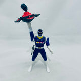 1998 Bandai Power Rangers In Space Blue Mega Launching Power Ranger