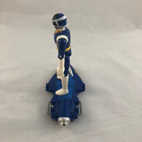 1998 Bandai Power Rangers In Space Blue Galaxy Glider with Figure