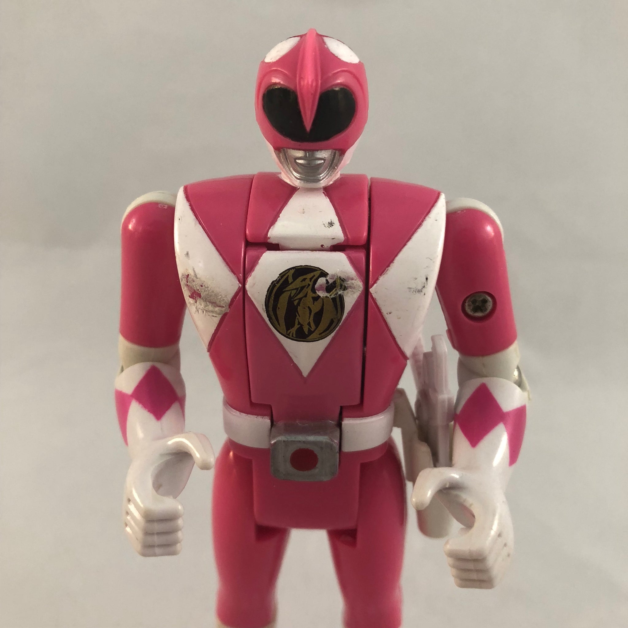 Toys 2025 Power Rangers Auto-Morphin Pink Ranger Action Figure - With ...
