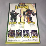 1993 Bandai MMPR Dragonzord with Green Ranger (Boxed)