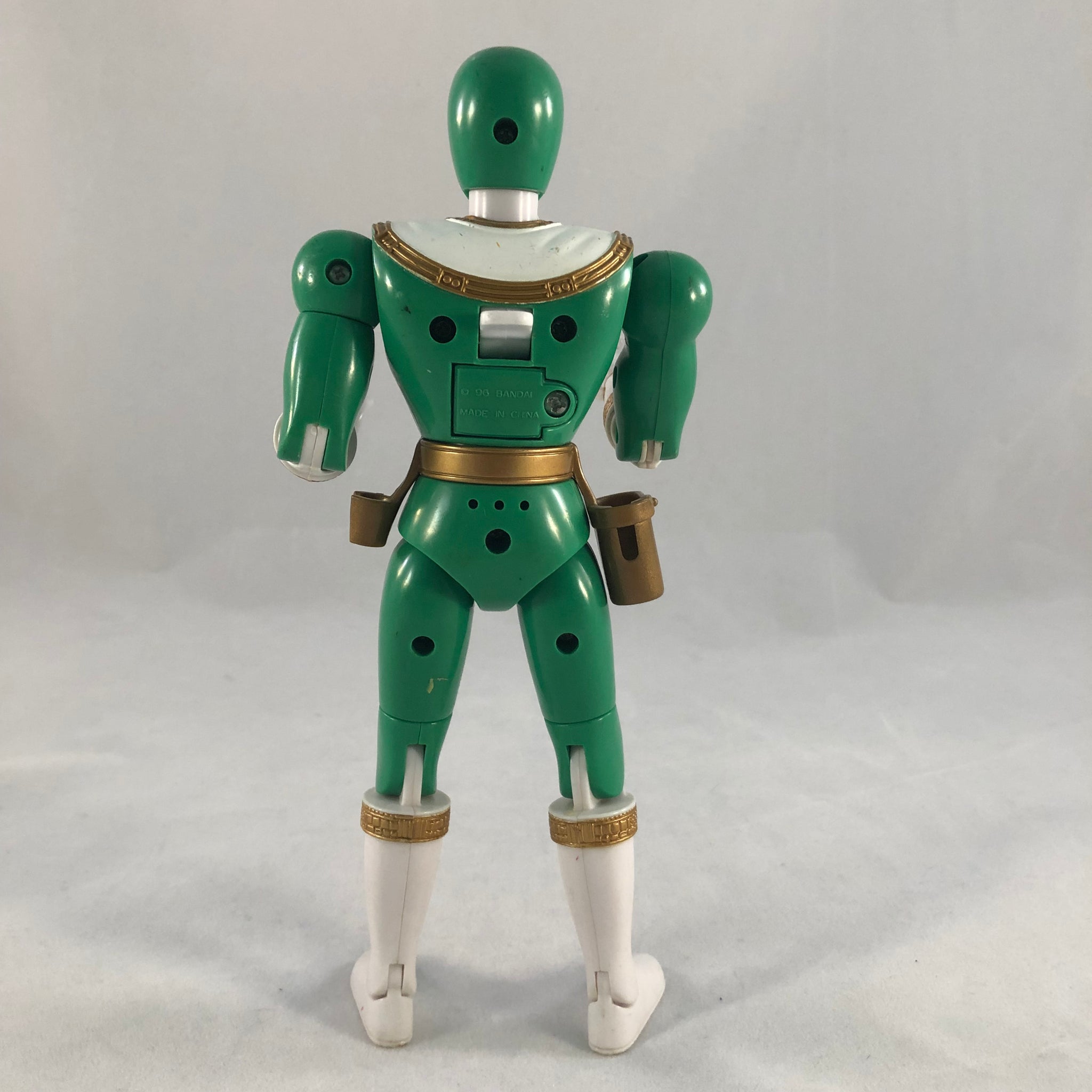1995 Bandai 8 Inch Action Feature Zeo Green Ranger – Angel Grove