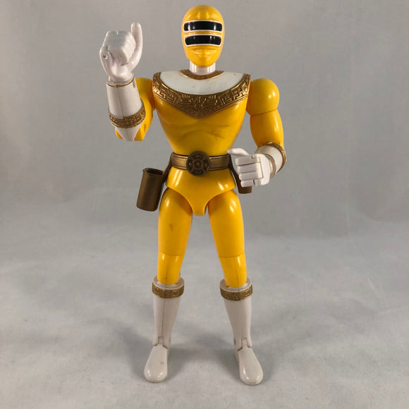 1995 Bandai 8 Inch Action Feature Zeo Yellow Ranger
