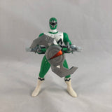 1999 Bandai Power Rangers Lost Galaxy Green Blasting Ranger