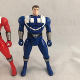 2001 Bandai Power Rangers Time Force Automorphin Red, Green & Blue Rangers