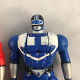 2001 Bandai Power Rangers Time Force Automorphin Red, Green & Blue Rangers