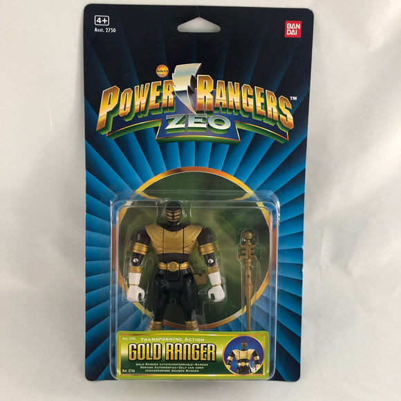 1997 Bandai Auto-Morphin Zeo Gold Ranger (Carded)