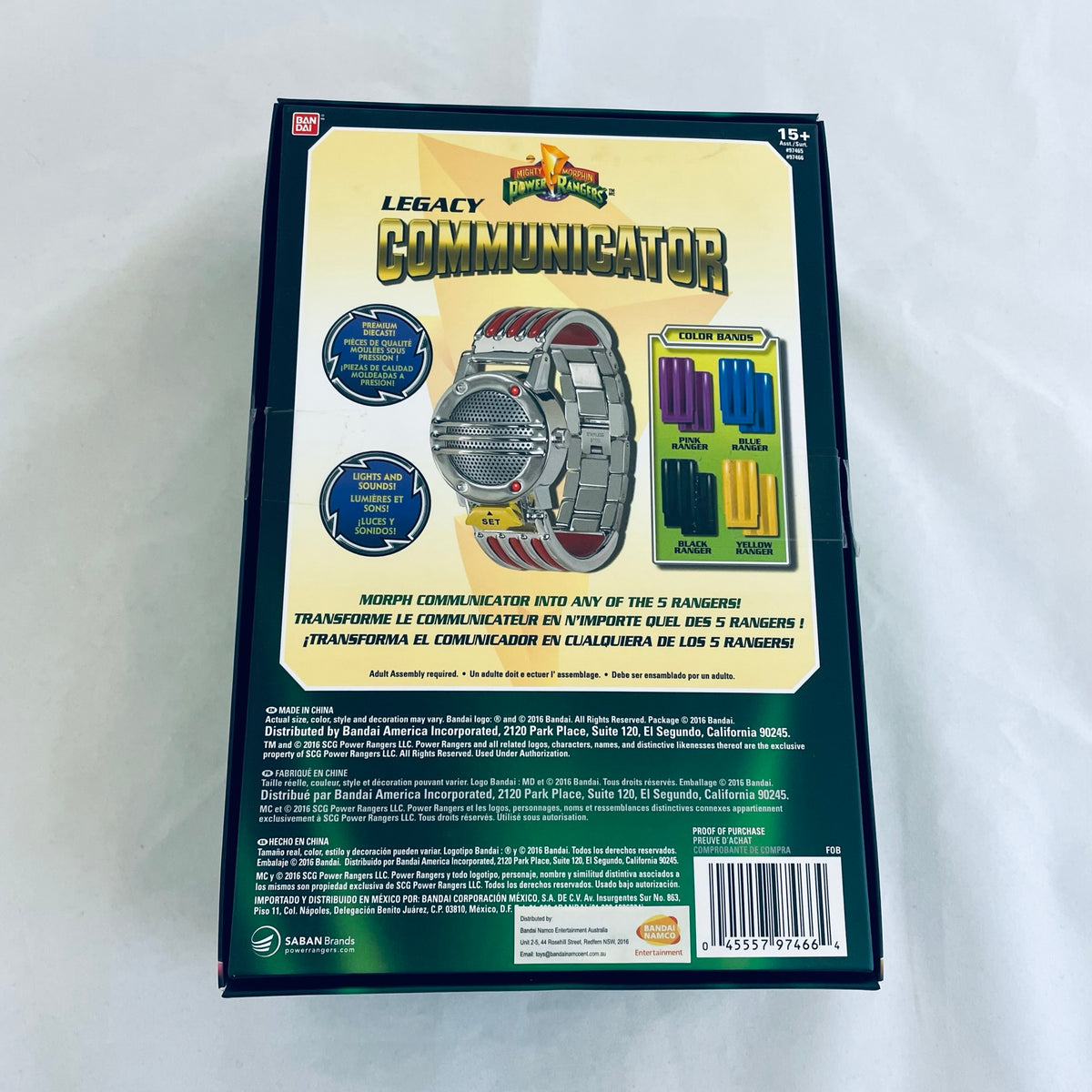 Bandai Mighty Morphin Power Rangers Legacy Communicator – Angel Grove ...