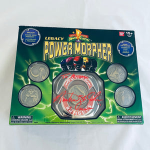 Bandai Mighty Morphin Power Rangers Legacy Power Morpher (With Signature)