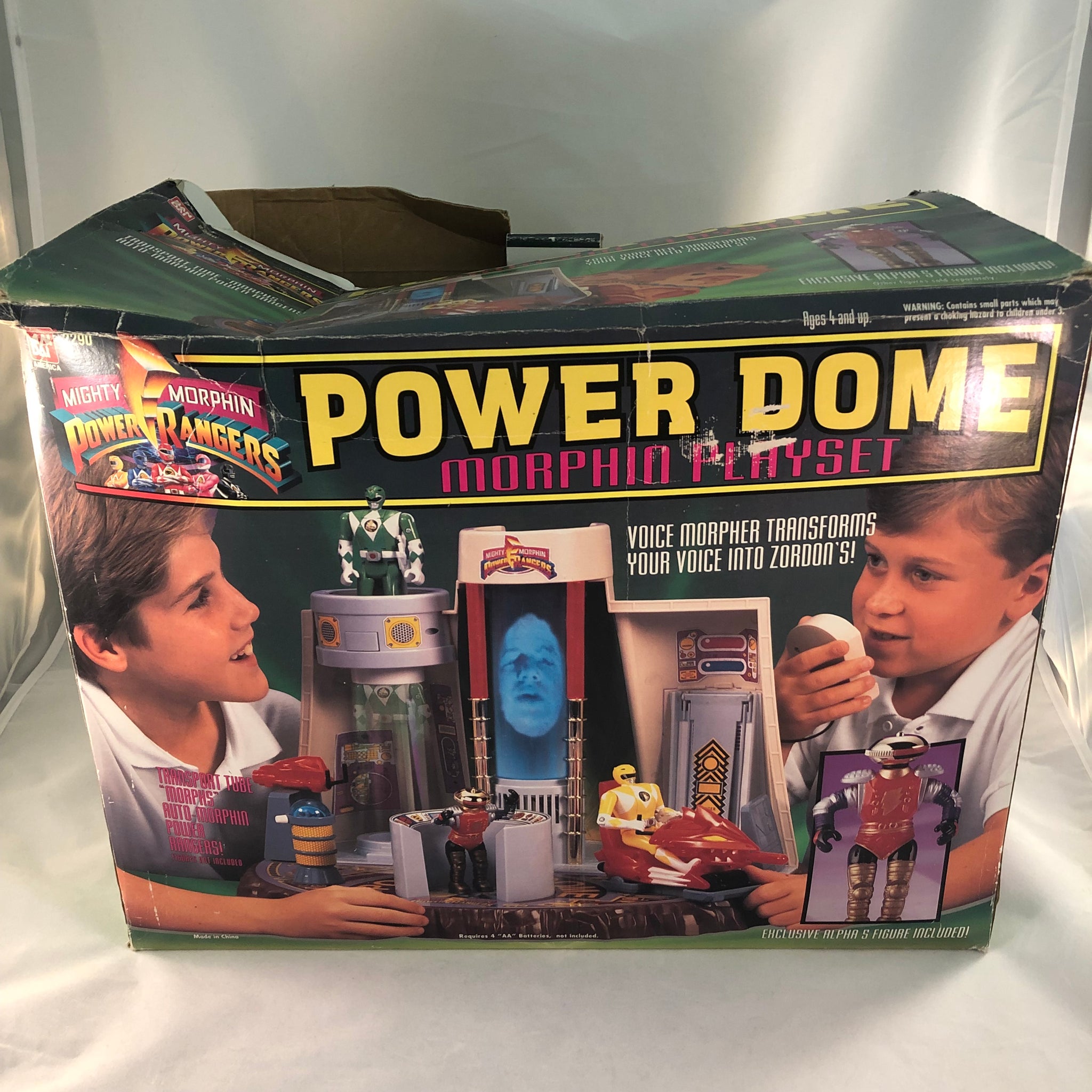 1994 Bandai MMPR Power Dome Morphin Playset (Boxed) – Angel Grove 