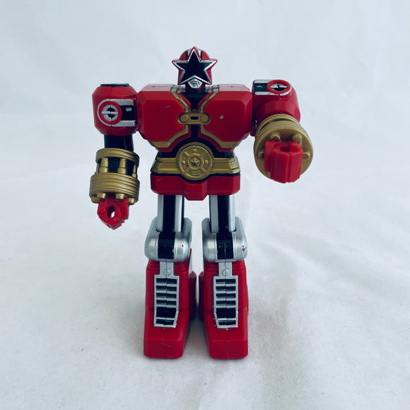 Bandai 1996 Power Rangers Zeo 1-2 Punching Action Red Battlezord