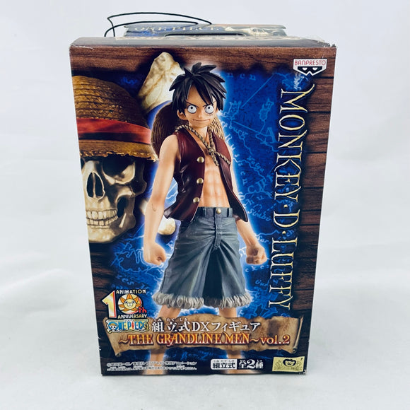 Banpresto One Piece DX Grandline Men vol.2 Monkey. D. Luffy (2009)