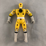 Bandai 1997 Lifts And Swings Power Weapons! Yellow Turbo Ranger