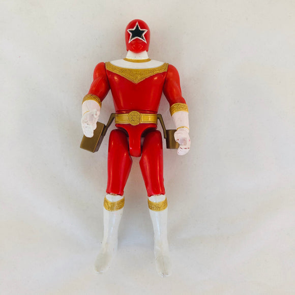 Bandai 1996 Power Rangers Zeo Sword Action Red Ranger – 5.5 inch