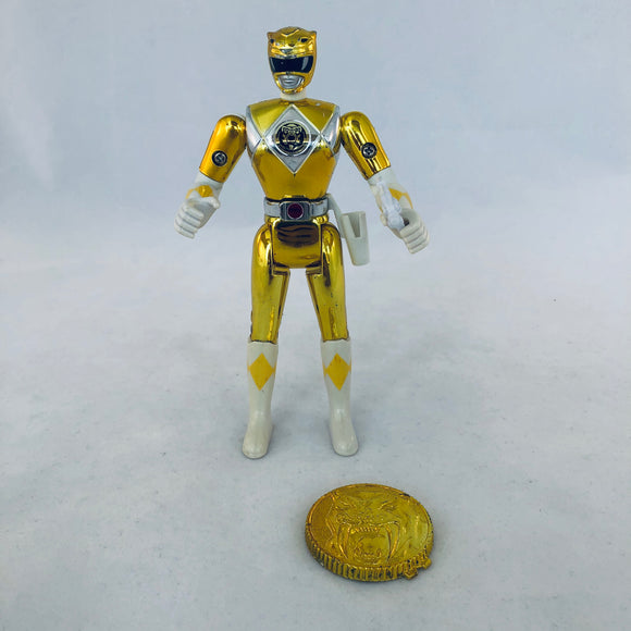 Bandai 1995 MMPR Movie 5.5 Inch Yellow Ranger Figure