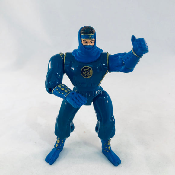 Bandai 1995 MMPR Disc Firing Blue Ninja Ranger